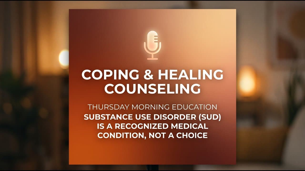 Thursday morning education — Substance... | Georgia Telehealth Therapy