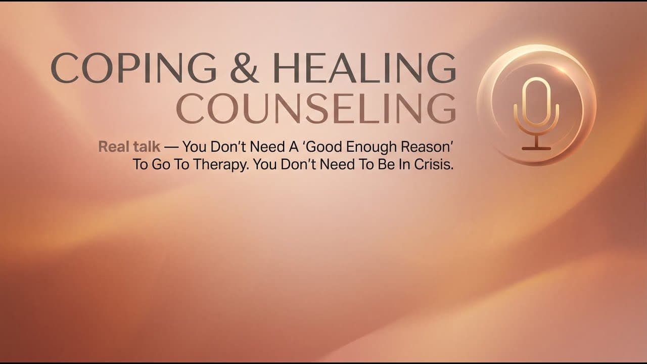 Real talk — you don't need a 'good... | Georgia Telehealth Therapy