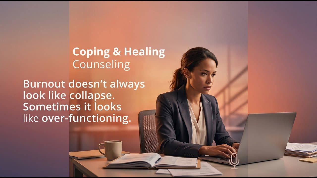 Burnout doesn't always look like collapse | Georgia Telehealth Therapy