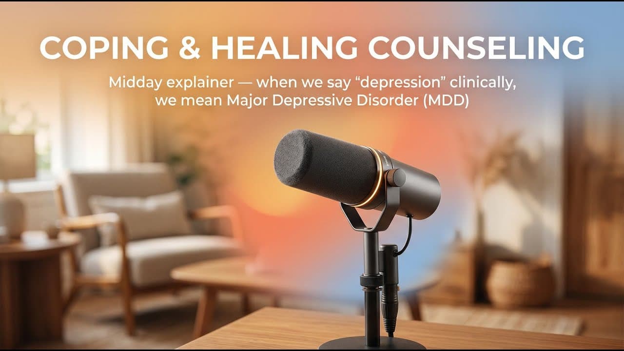 Midday explainer — when we say... | Georgia Telehealth Therapy