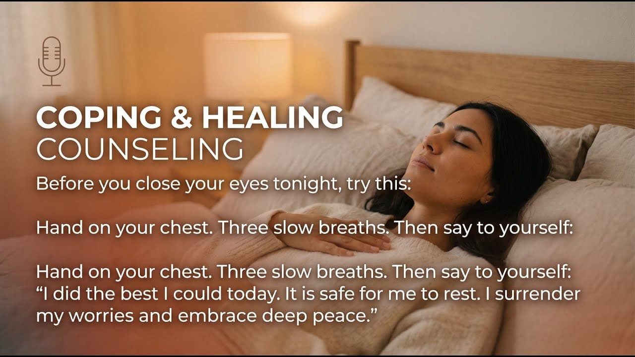 Before you close your eyes tonight, try... | Georgia Telehealth Therapy