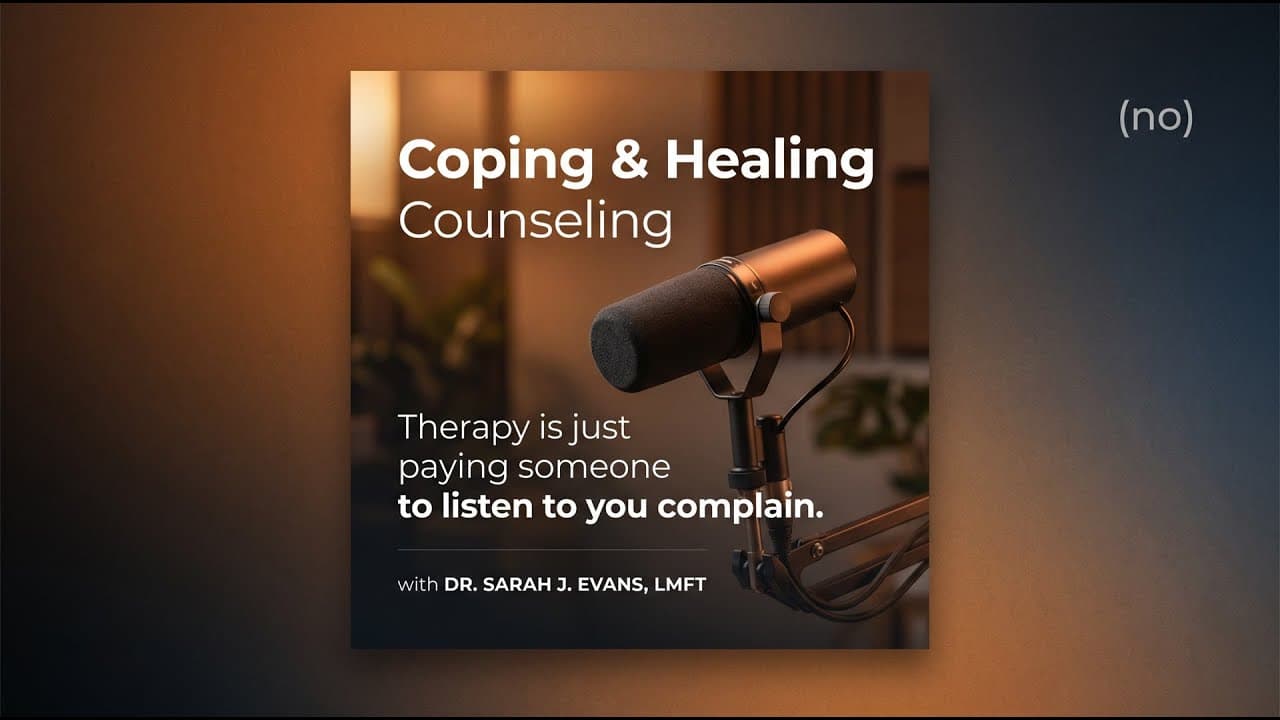 "Therapy is just paying someone to... | Georgia Telehealth Therapy