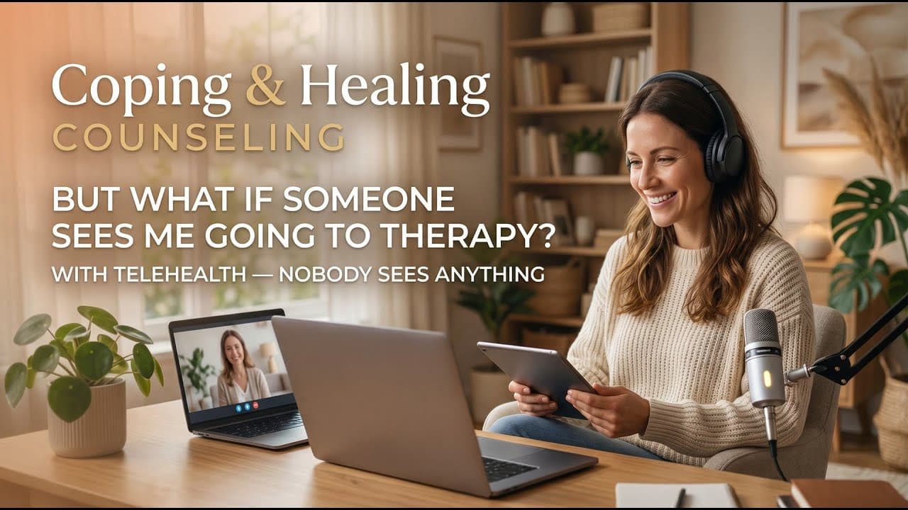 "But what if someone sees me going to... | Georgia Telehealth Therapy