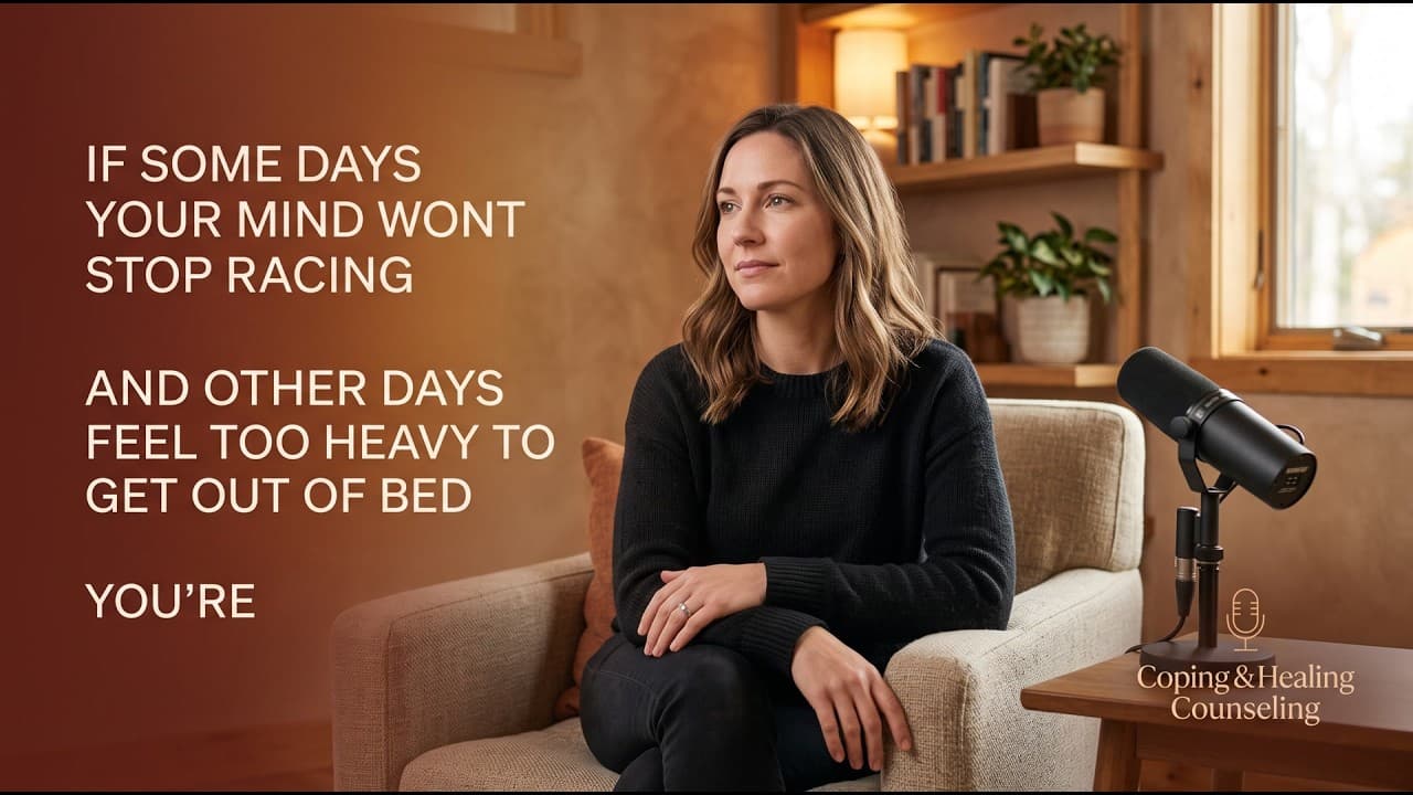 If some days your mind won't stop racing... | Georgia Telehealth Therapy