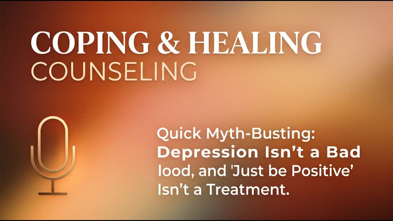 Quick myth-busting: depression isn't a... | Georgia Telehealth Therapy