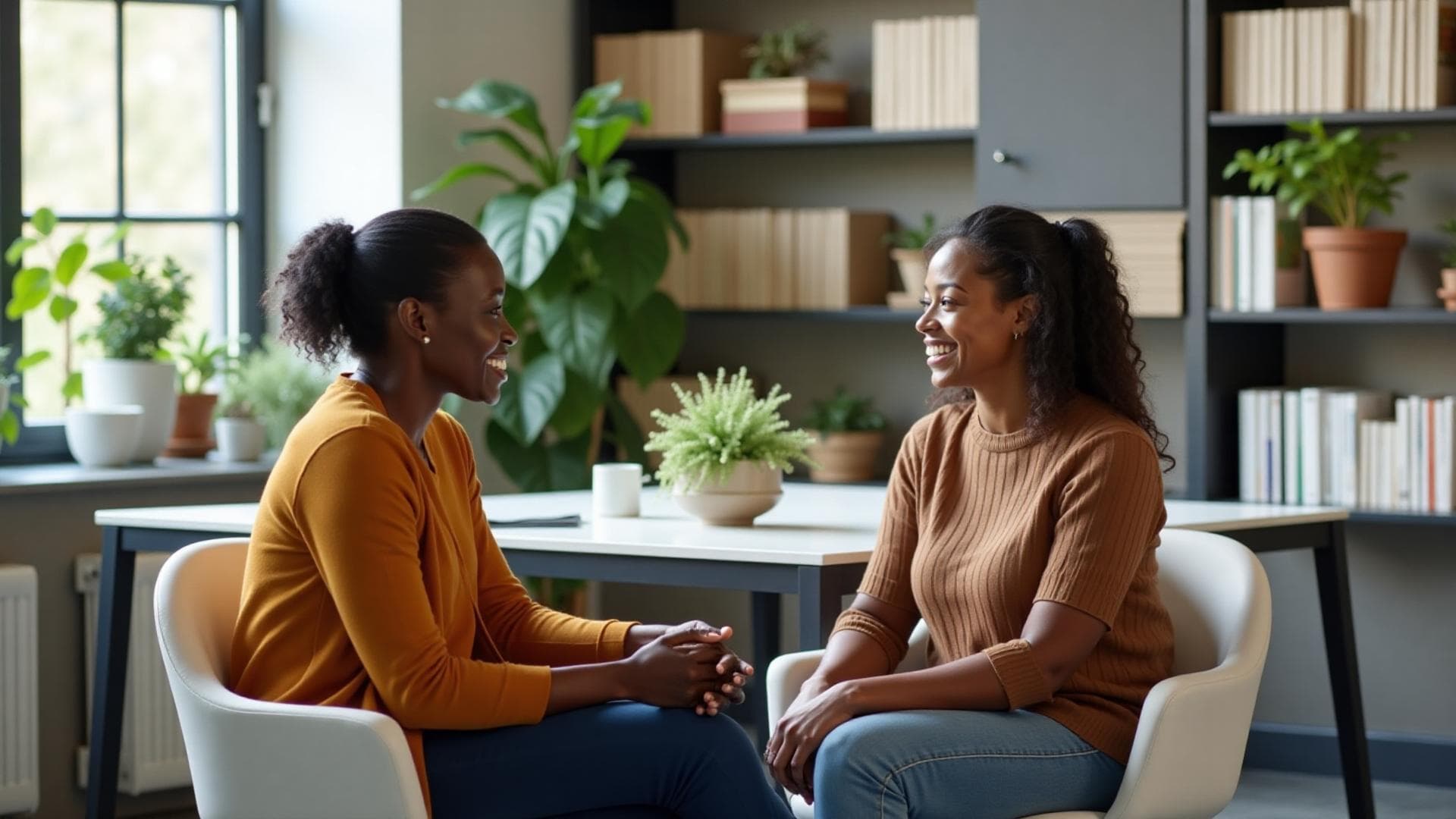 Life coaching session - personal development and growth
