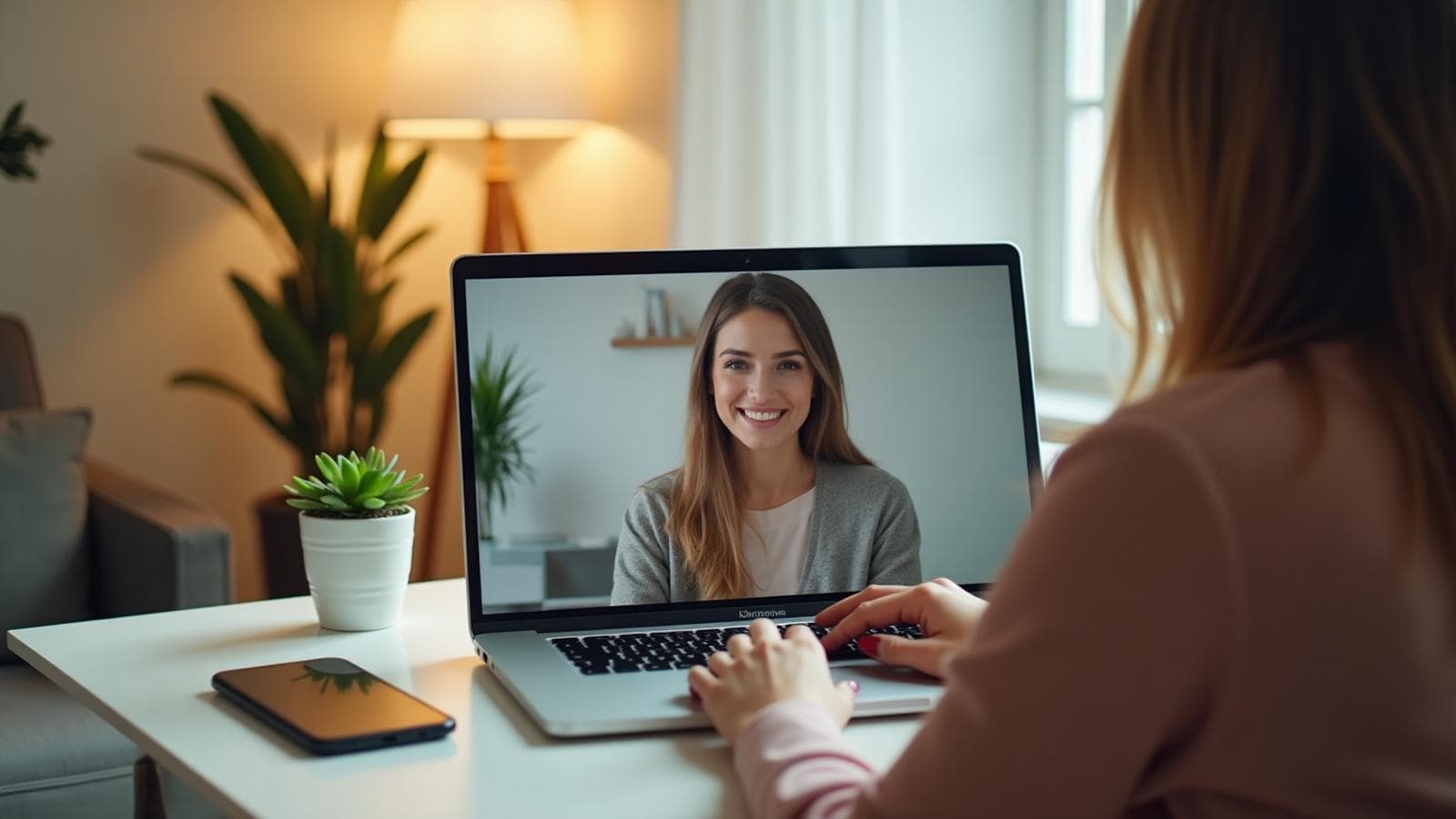 Online therapy session