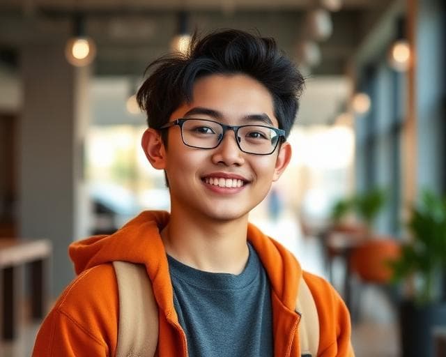 Teen in a supportive therapy environment