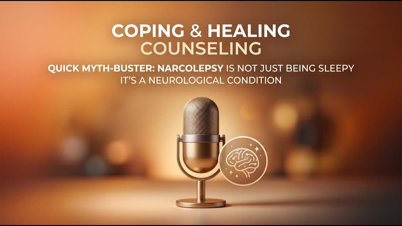 Quick myth-buster: narcolepsy is NOT... | Georgia Telehealth Therapy