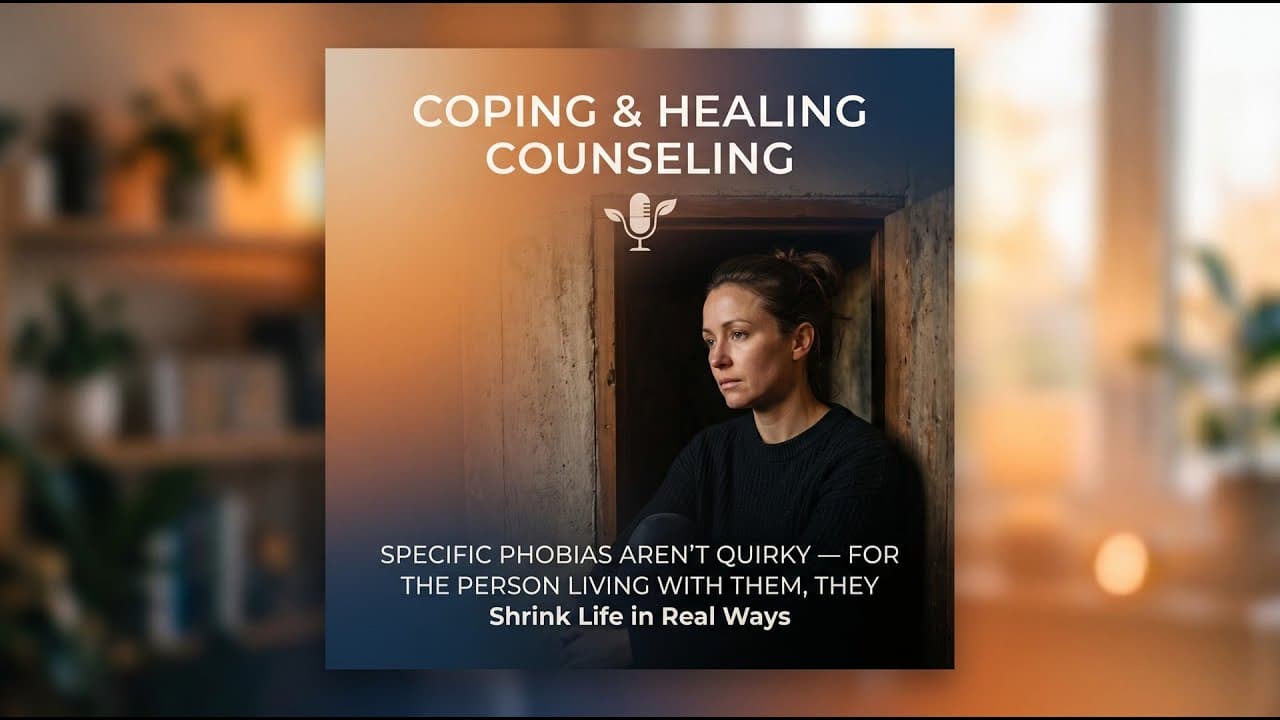 Specific phobias aren't quirky β for the... | Georgia Telehealth Therapy